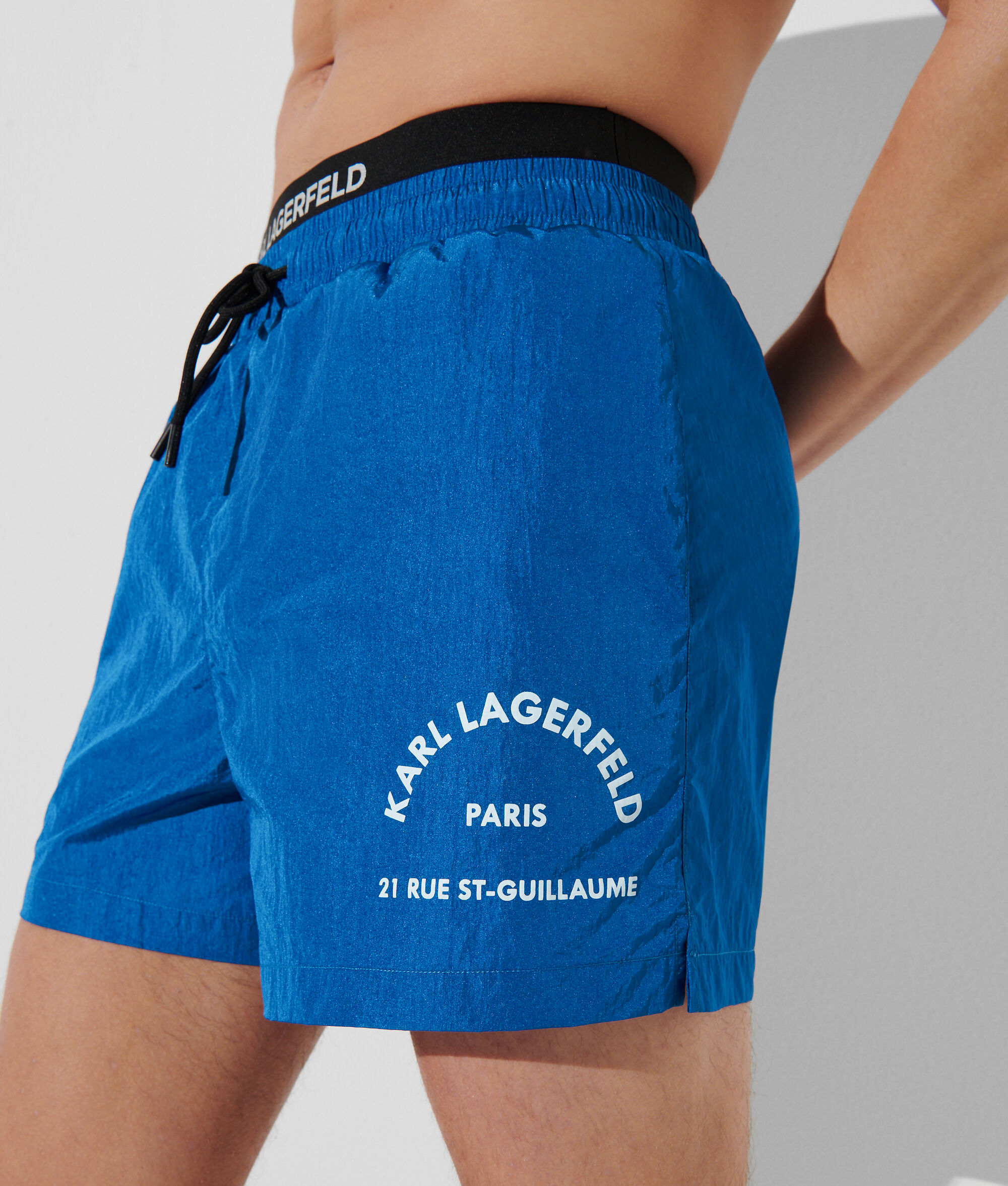 (image for) Superb RUE ST-GUILLAUME DOUBLE WAISTBAND BOARD SHORTS